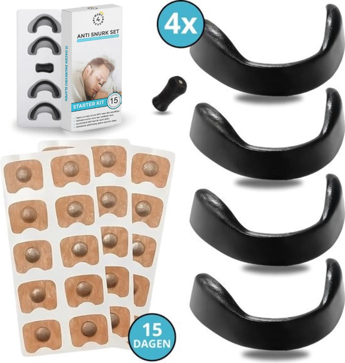 TRENDING: nieuw Anti Snurk Magnetische Neusclips