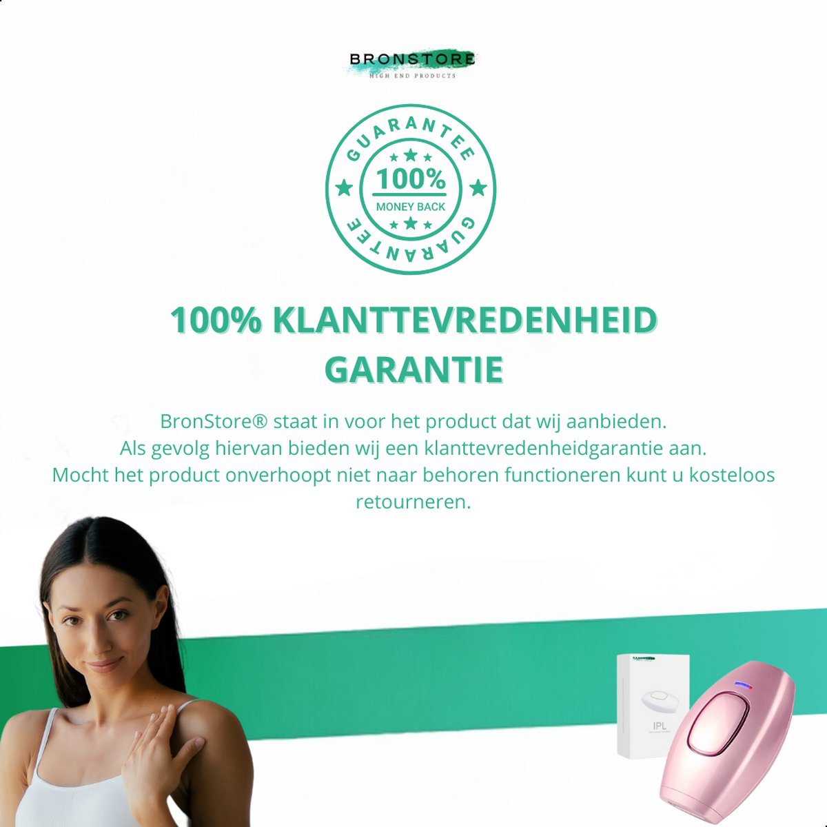 BronStore® Laser Ontharingsapparaat - Twenty4seven®
