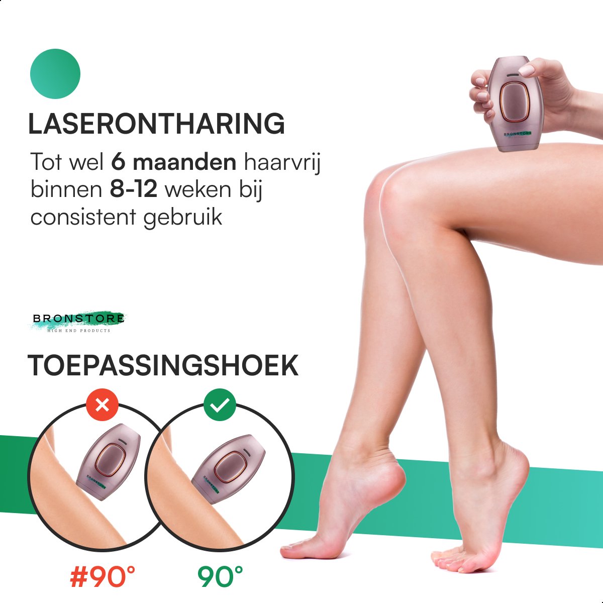 BronStore® Laser Ontharingsapparaat - Twenty4seven®