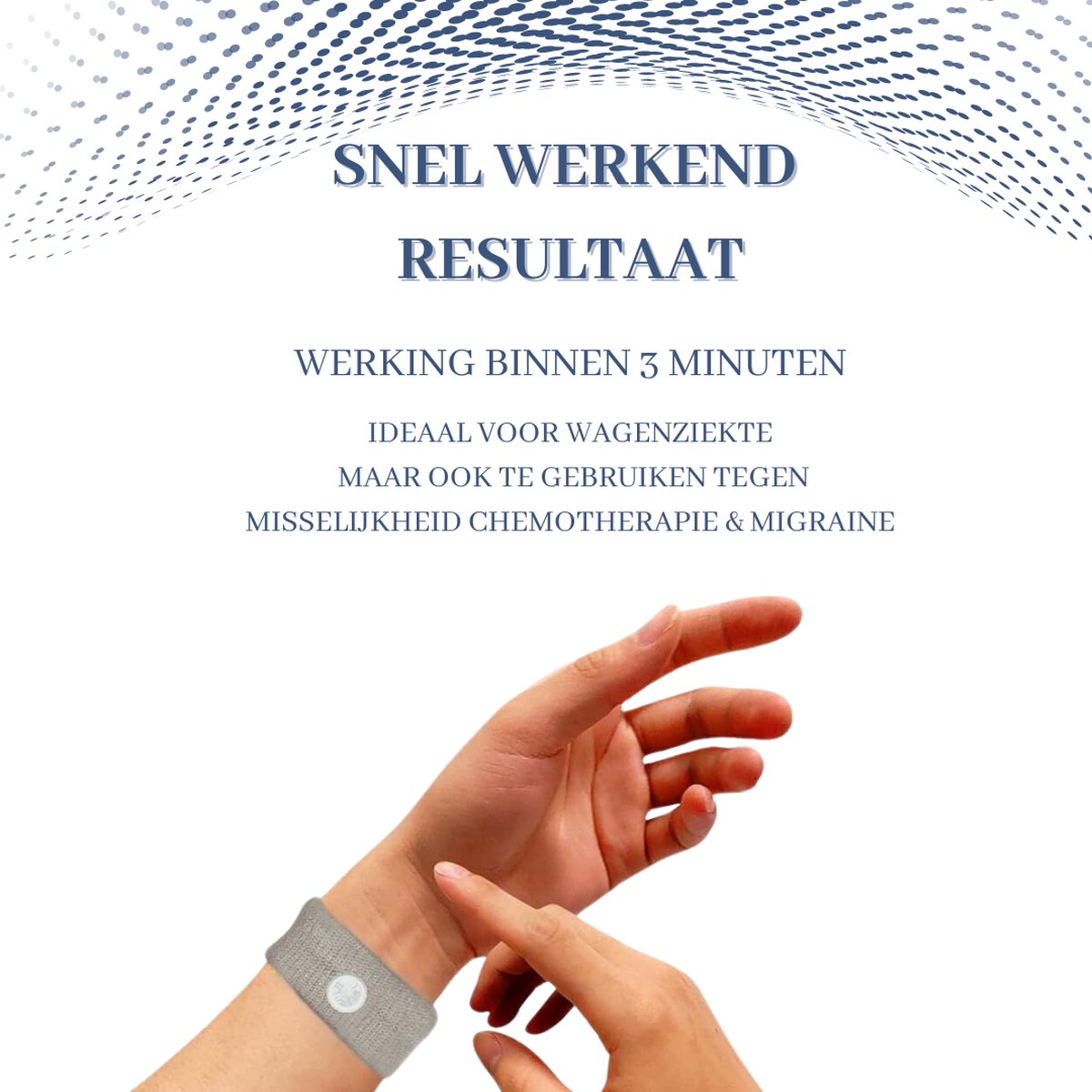 Twenty4seven® Wagenziekte Bandjes - Anti Misselijkheid & Wagen Ziek - Twenty4seven®