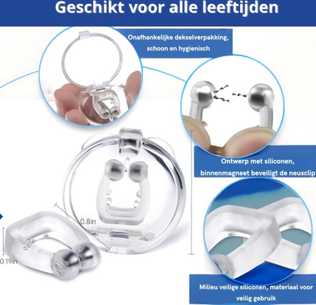 Twenty4seven® Anti Snurk Neusclips - Twenty4seven®