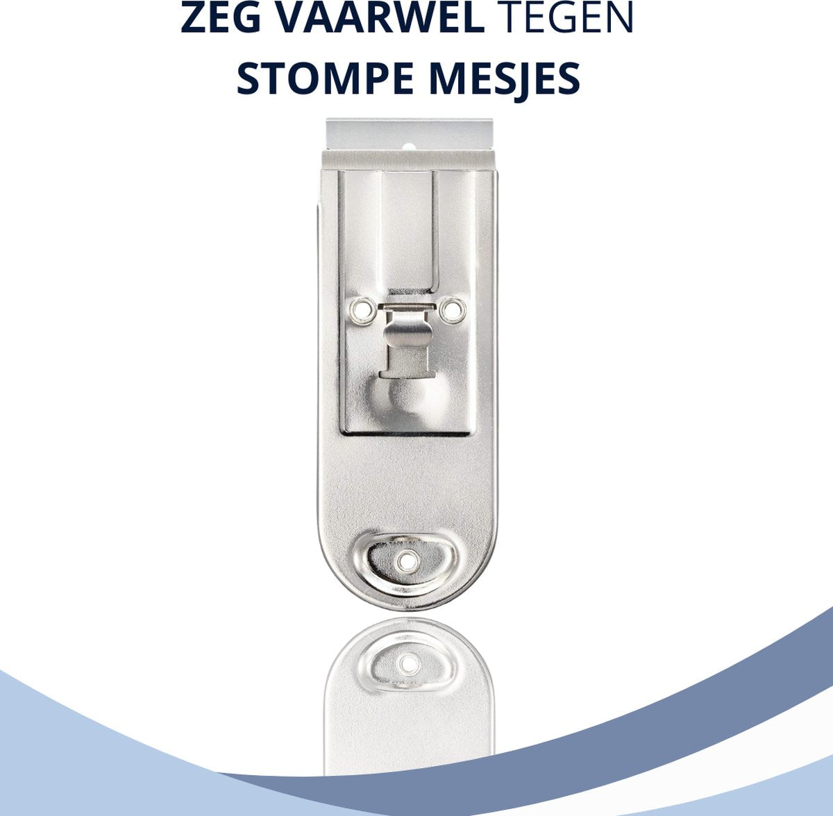 Twenty4seven® Glasschraper met 10 Mesjes - Inductie Kookplaat Reiniger - Keramische Glaskrabber - Beschermer - RVS Verfschraper - Twenty4seven®
