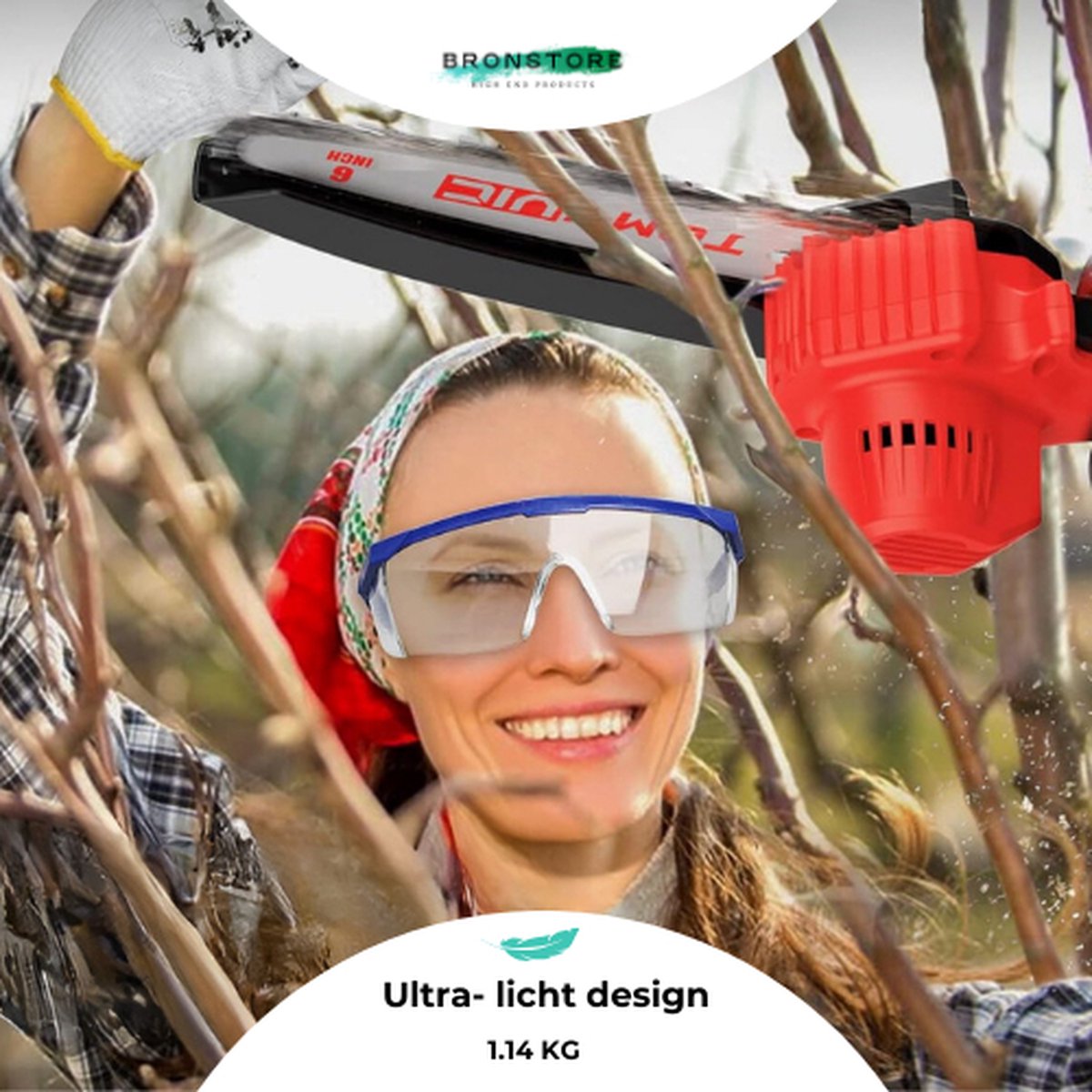 BronStore® Professionele Mini Kettingzaag - Twenty4seven®