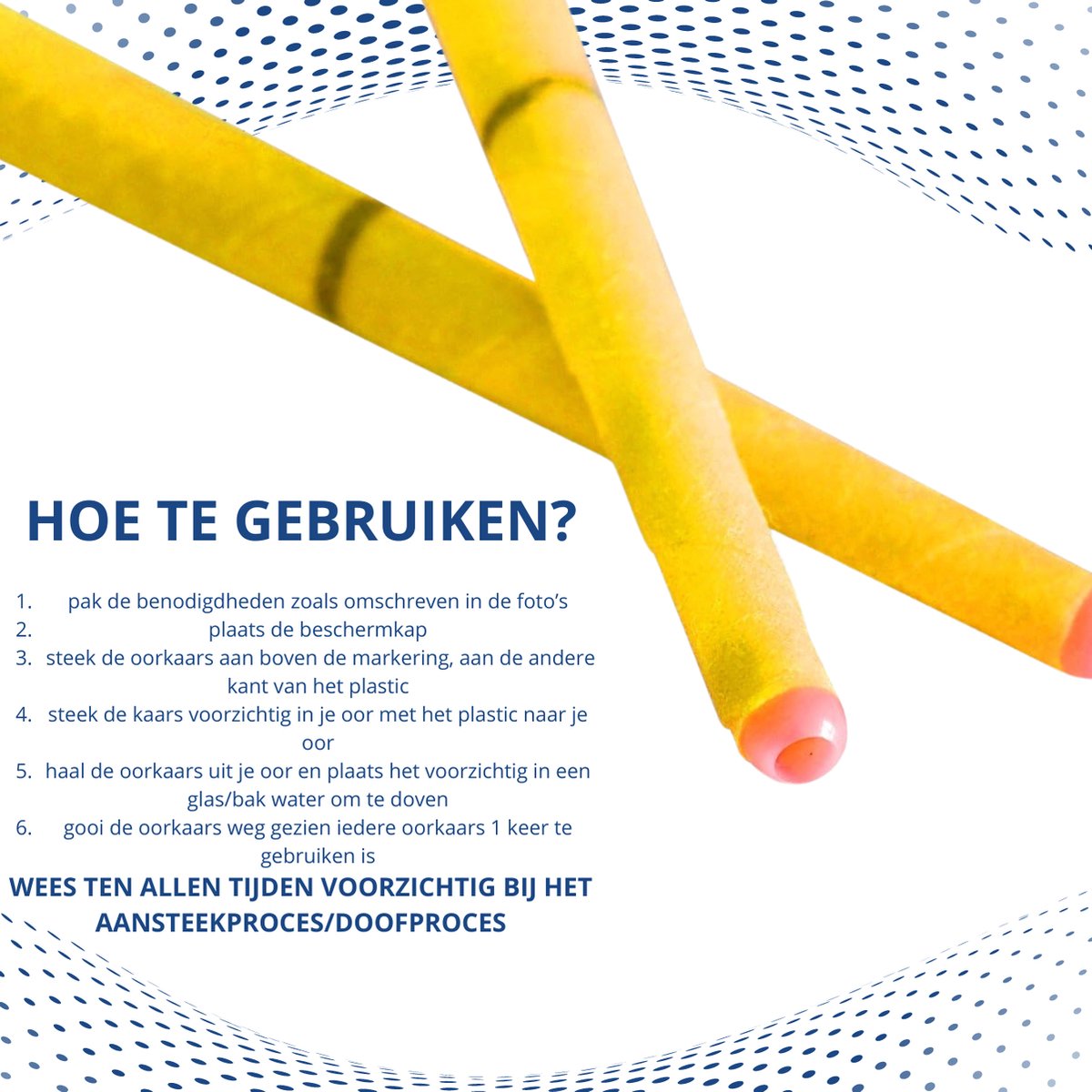 Twenty4seven® Oorkaarsen Set van 20 Stuks - Oorsmeer Verwijderaar - Oorreiniger - Oorreiniging - Ear Cleaner - Twenty4seven®