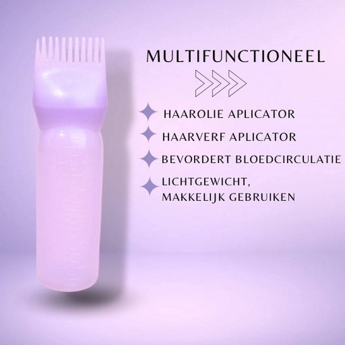 Twenty4seven® Haar Olie Applicator - Geschikt Voor Haarolie - Applicatieflesje - Haargroei - 200 ML - Twenty4seven®